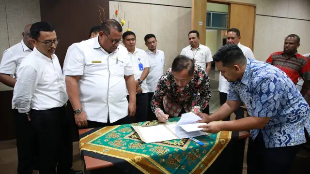 Pemprov Papua dan 4 Pemkab Sepakat Salurkan Dana Hibah untuk Provinsi Papua Selatan