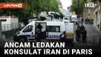 SEORANG PRIA ANCAM LEDAKAN BOM DI KONSULAT IRAN DI PARIS BERHASIL DITANGKAP POLISI