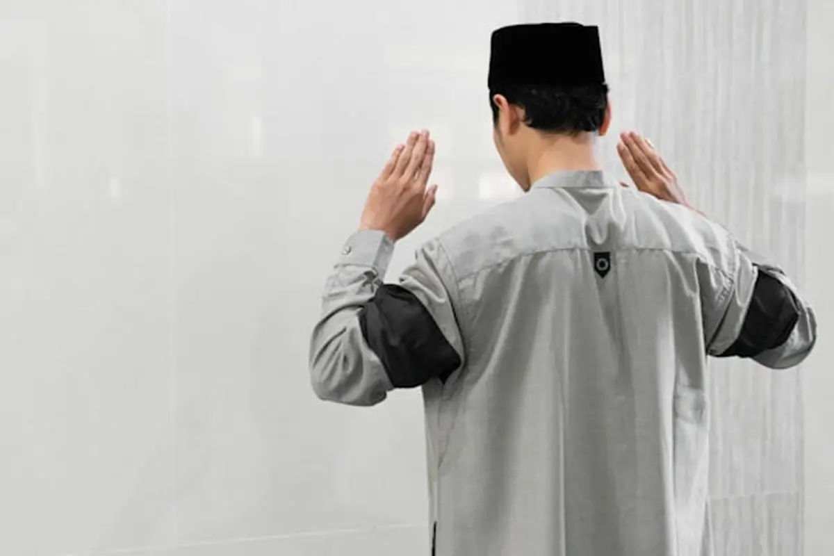 Ilustrasi salat Lailatulqadar