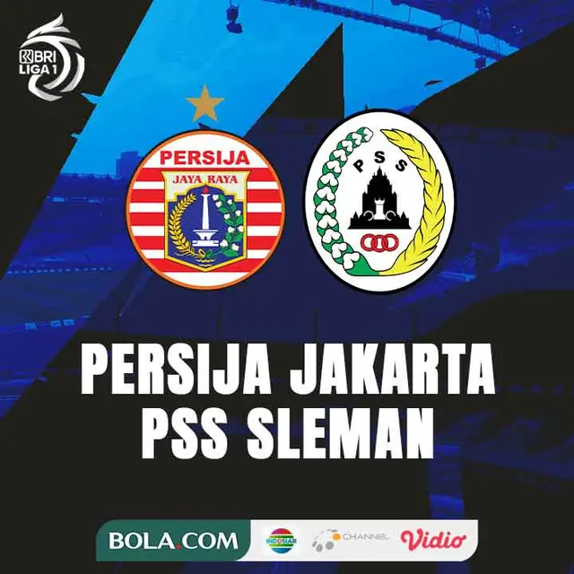 BRI Liga 1 - Persija Jakarta Vs PSS Sleman