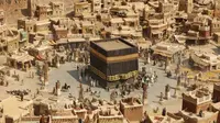 Ilustrasi Berhala Terbesar di Mekkah (Sumber : Evermos)