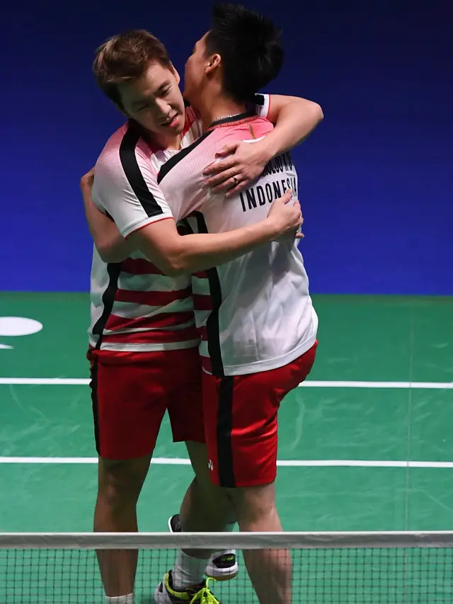 Taklukan wakil Denmark, Marcus/Kevin Bawa Pulang Gelar Juara