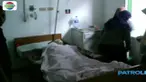 Ibu dan anak yang mengalami luka bakar serius mendapatkan perawatan di Rumah Sakit Umum Dokter Zulham, Kota Binjai.