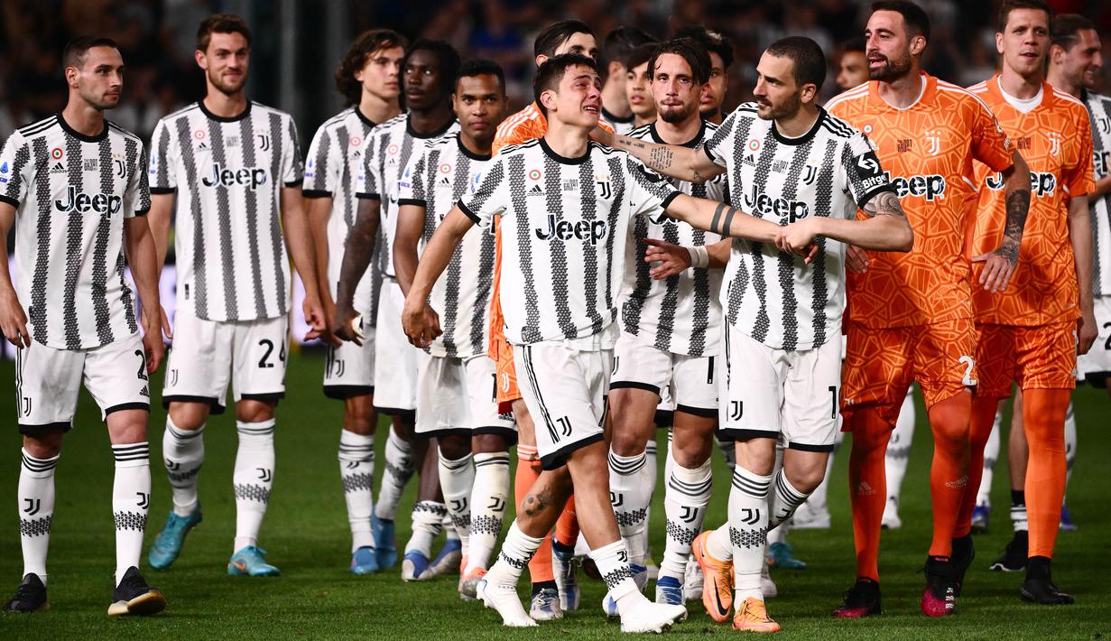 Sementara Paulo Dybala telah membukukan 291 pertandingan menyumbang 115 gol dan mempersembahkan 12 trofi untuk Juventus. (AFP/Marco Bertorello)