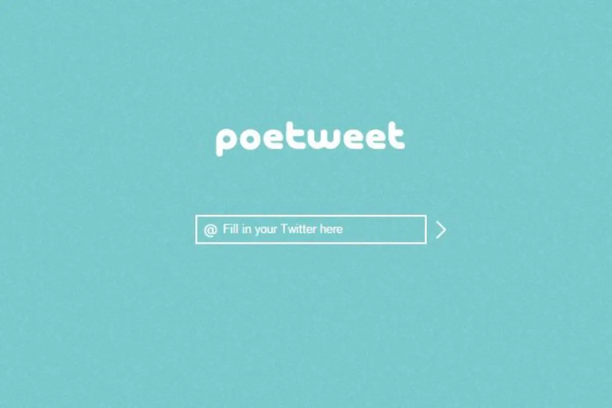 #PoeTweet, Aplikasi Puisi yang Disinkron dari Kumpulan Twit-mu