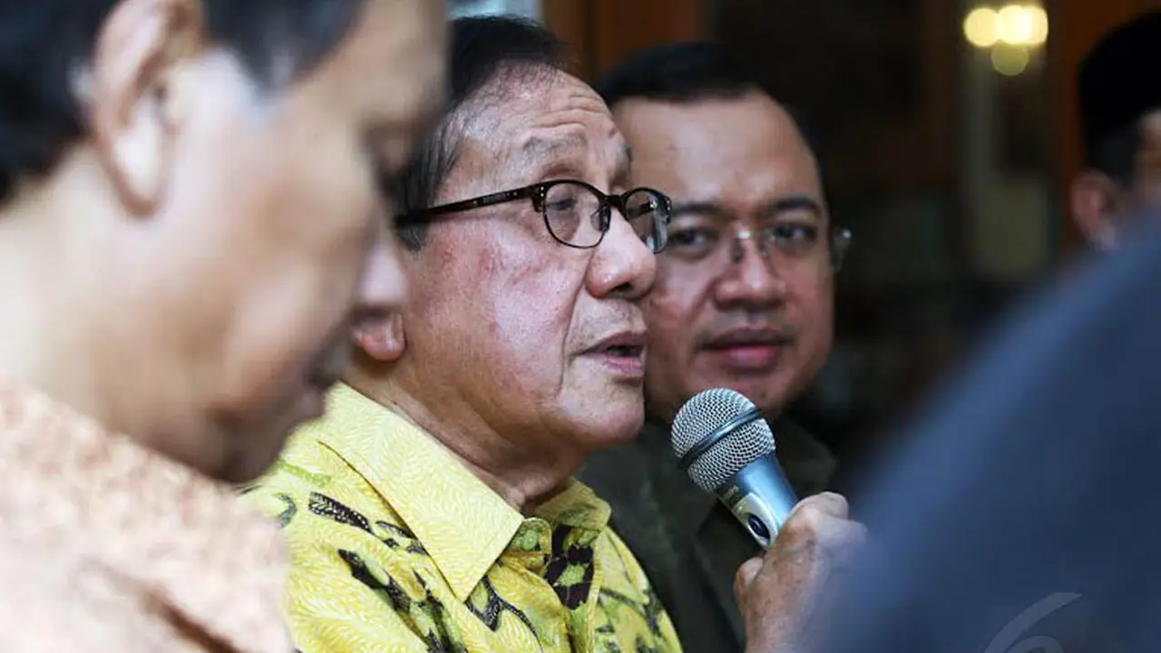 Akbar Tandjung Minta Aburizal Bakrie Tidak 'Ngotot' Jadi Capres