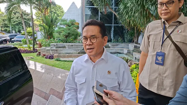 Menteri Perdagangan, Budi Santoso ditemui di Kantor Kementerian Koordinator Bidang Pangan, Jakarta, Jumat (13/3/2026). (Foto: Liputan6.com/Arief RH)