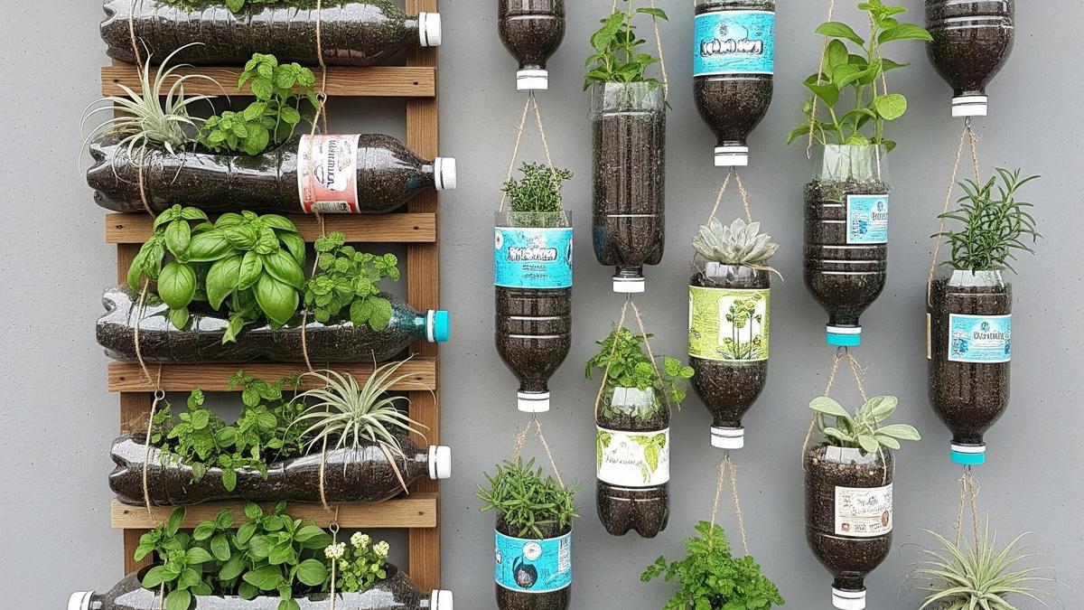 Cara Menata Kebun Botol Bekas agar Rumah Kontrakan Tetap Rapi, Estetik dan Tidak Terlihat Kumuh