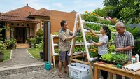 Cara Membuat Kebun Hidroponik Multifungsi untuk Halaman Depan yang Estetik dan Produktif