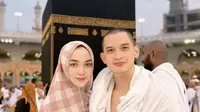 Potret Citra Kirana dan Rezky Adhitya berangkat haji (sumber: Instagram/thereal_rezkyadhitya)