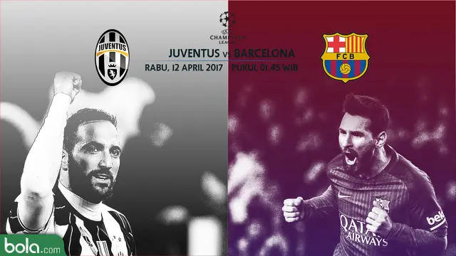 Liga Champions_Juventus Vs Barcelona (Bola.com/Adreanus Titus)