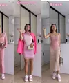 Jennifer Bachdim pun memberikan beberapa ide mengenakan pakaian pink ala Barbie di segala aktivitas. Ia pun memadukannya dengan sneakers. @jenniferbachdim