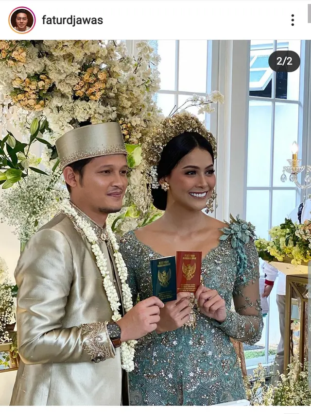 Unggahan sahabat Bunga Jelitha dan Syamsir Alam. (Foto: Instagram @faturdjawas)