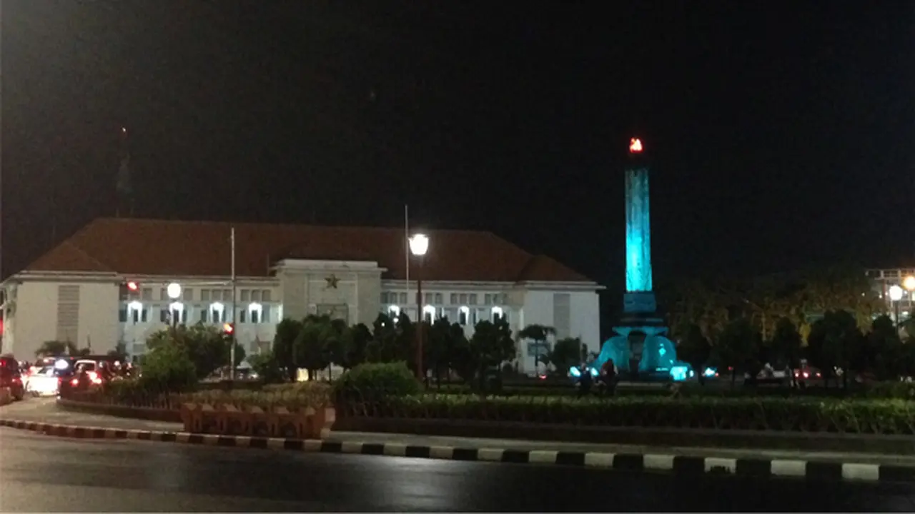 Potret Ikon Kota Semarang yang Makin Terang dengan Lampu Hemat Energi