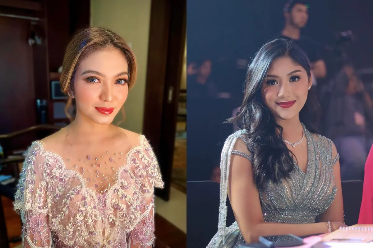 Adu Gaya Glamor Selvi Ananda dan Erina Gudono dalam Balutan Gaun Semi Transparan