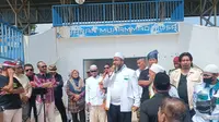 Abraham Samad dan Said Didu turun ke Rempang, Batam. Mengecam kekerasan yang terus terjadi karena penolakan relokasi. (Foto: Liputan6.com/Ajang Nurdin)