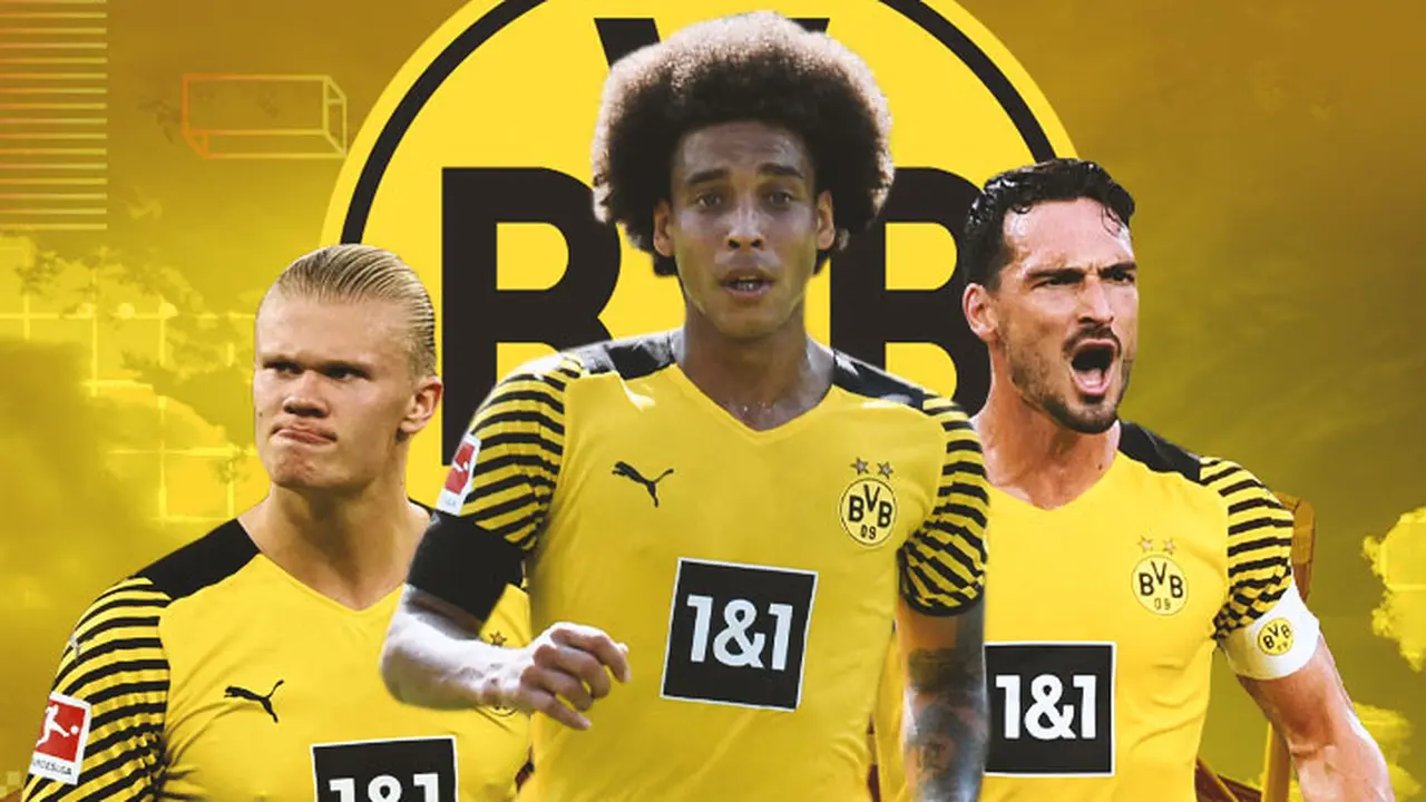 Borussia Dortmund - Erling Haaland, Axel Witsel, Mats Hummels