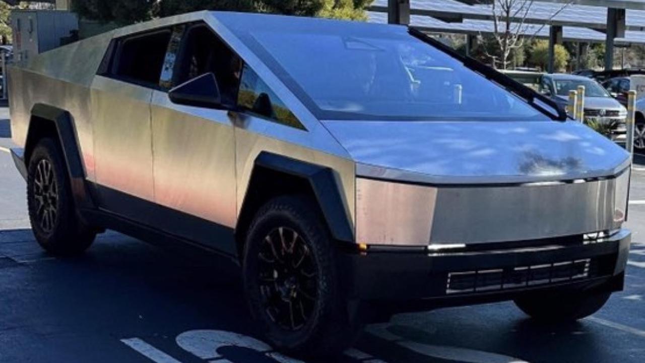 Prototipe Tesla Cybertruck. (Twitter/@greggertruck)