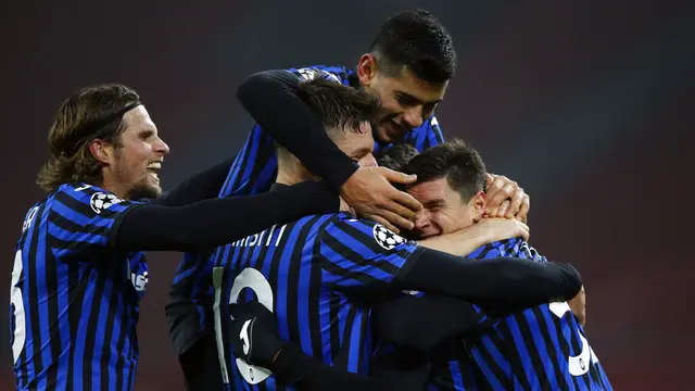 FOTO: Bungkam Ajax Amsterdam, Atalanta Dampingi Liverpool ke Babak 16 besar Liga Champions