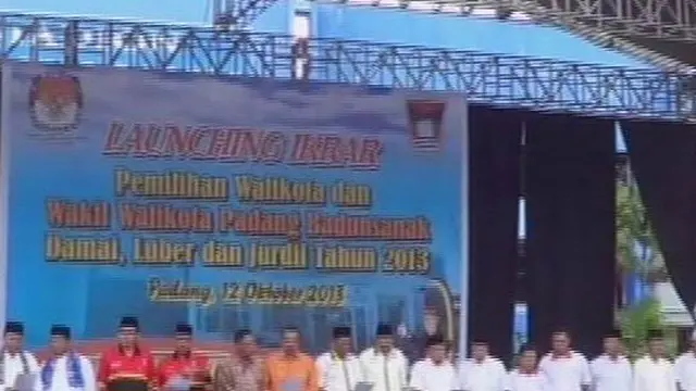 7 Pasangan Independen Ikuti Pilwakot Padang