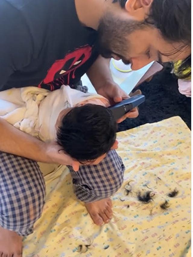 5 Momen Shaheer Sheikh Momong Anak Pertamanya, Ayah Idaman