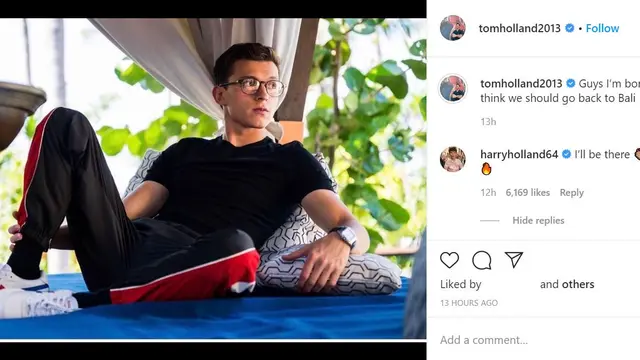 Tom Holland (Instagram/ tomholland)
