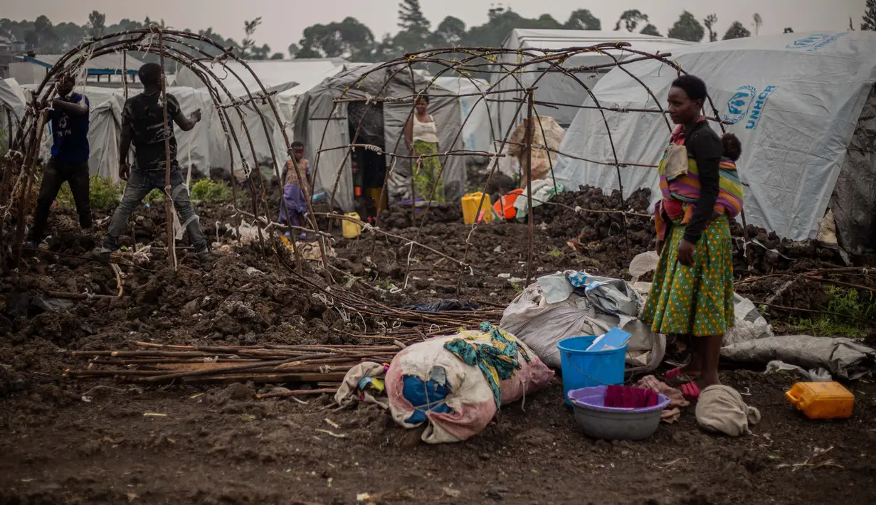 Dalam lima hari terakhir, sedikitnya 700 orang tewas dan 2.800 lainnya mengalami luka akibat konflik bersenjata yang kembali terjadi di Kongo. (Jospin Mwisha/AFP)