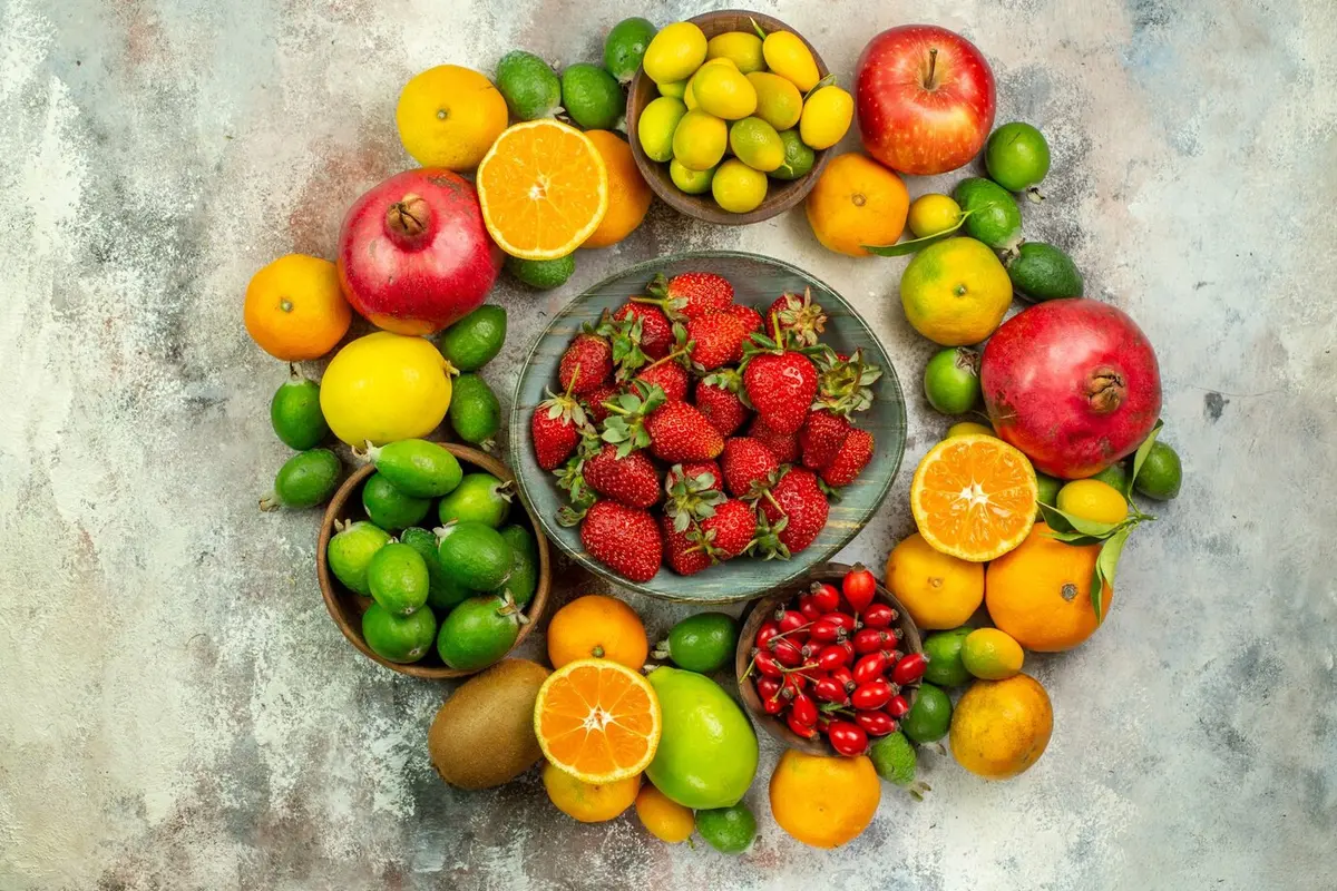Ilustrasi buah-buahan/freepik.com/KamranAydinov