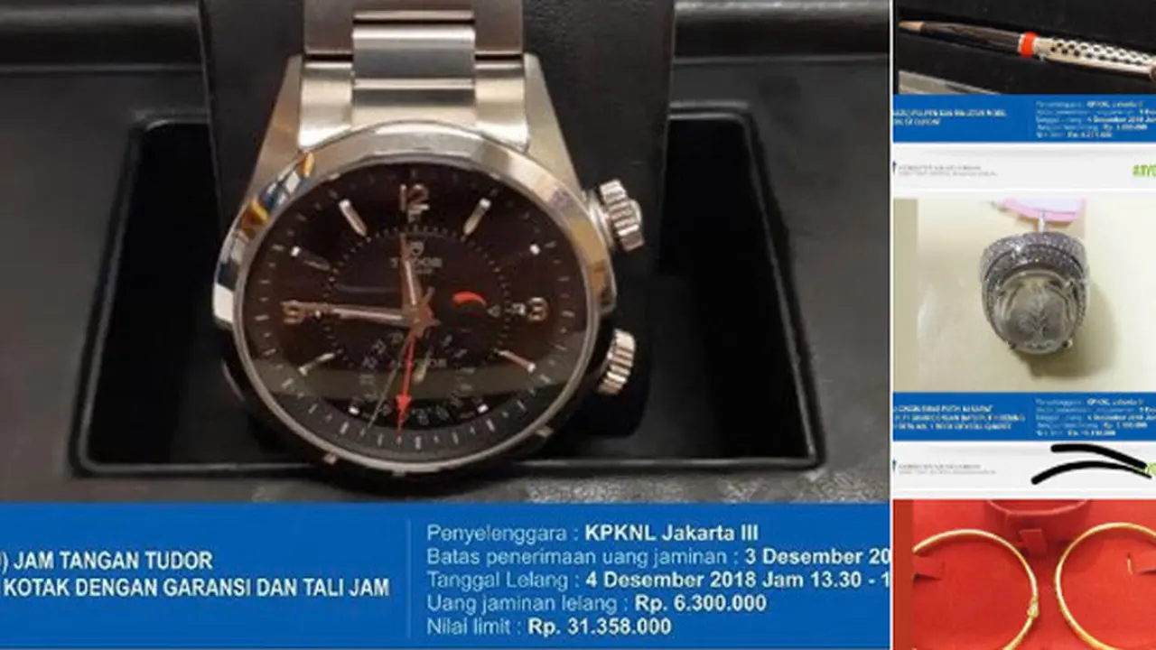 Sambut Hari Anti Korupsi Sedunia, Kemenkeu Gelar Lelang Barang Gratifikasi dan Rampasan