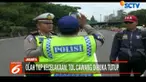 Sementara itu, proses olah TKP kecelakaan di Tol Cawang menggunakan alat pengambil gambar tiga dimensi.
