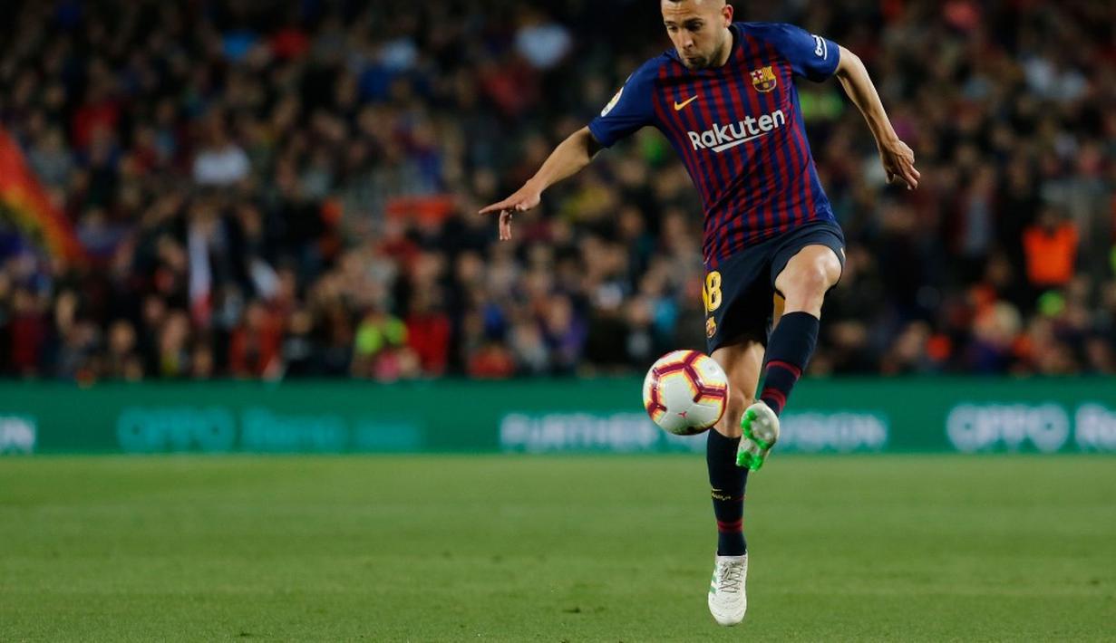 7. Jordi Alba (Barcelona) - €70 juta (AFP/Pau Barrena)