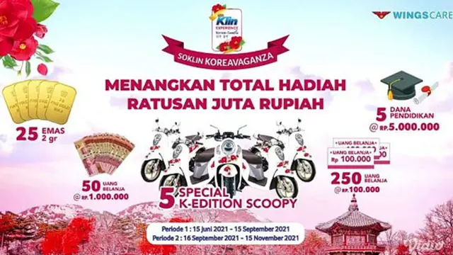 Detergen Pertama dengan Keharuman Bunga Camellia Khas Pulau Jeju