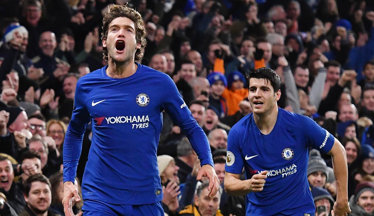 10. Marcos Alonso (Chelsea) - Bek Kiri. (AFP/Ben Stansall)