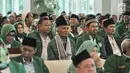 Para kader PPP Mukatamar Jakarta saat menghadiri pembukaan Mukernas III PPP Muktamar Jakarta di Kantor DPP PPP, Menteng, Kamis (15/11). Mukernas juga akan memutuskan sikap politik terkait pemilihan presiden 2019. (Merdeka.com/Iqbal Nugroho)