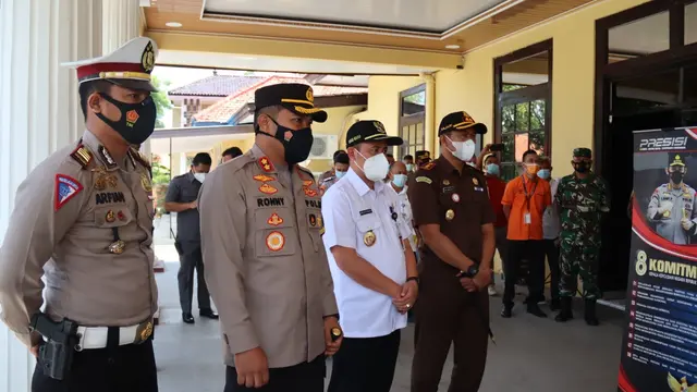 Polres Pemalang Launching ETLE. (Foto: Liputan6.com/Polres Pemalang)
