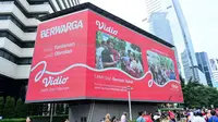 Lebih Dari Hiburan, Vidio Ajak Warga Seru-Seruan di Car Free Day Jakarta