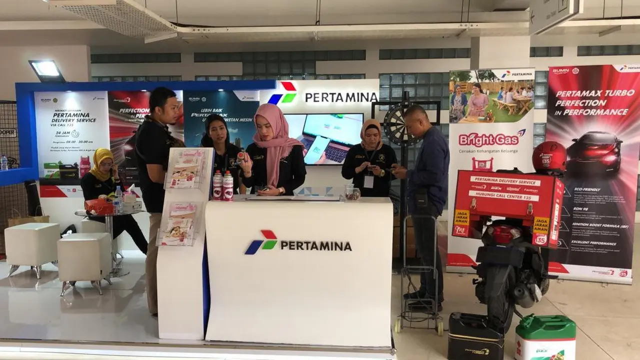 PT Pertamina (Persero) hadir di pameran motor terbesar IIMS Motobike Expo 2019 di Istora Gelora Bung Karno Senayan, Jakarta.