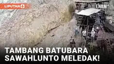 Tambang Batubara Sawahlunto Meledak, 12 Pekerja Tertimbun