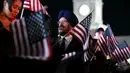 Electoral College terdiri dari sekelompok orang yang mewakili 50 negara bagian di Amerika Serikat untuk memilih seorang presiden dan wakil presiden. Mereka dipilih dan ditentukan oleh tiap-tiap warga negara bagian. (ANGELA WEISS/AFP)
