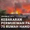 75 Rumah di Tenggarong Ludes Dilalap Api