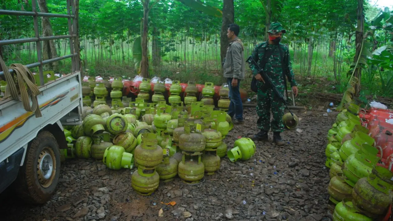 Gas Oplosan