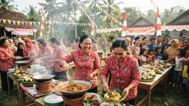 Lomba Kemerdekaan 17 Agustus 1945 HUT RI Ke-81 yang Unik