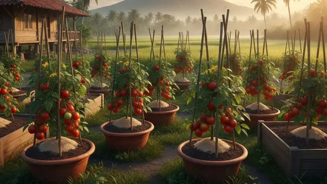 7 Campuran Tanah Terbaik untuk Tomat agar Buah Lebat dan Tidak Busuk, Cocok untuk Pot dan Pekarangan Rumah