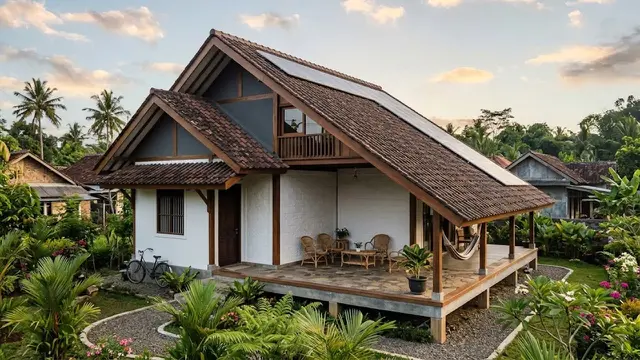 Desain Rumah Kampung