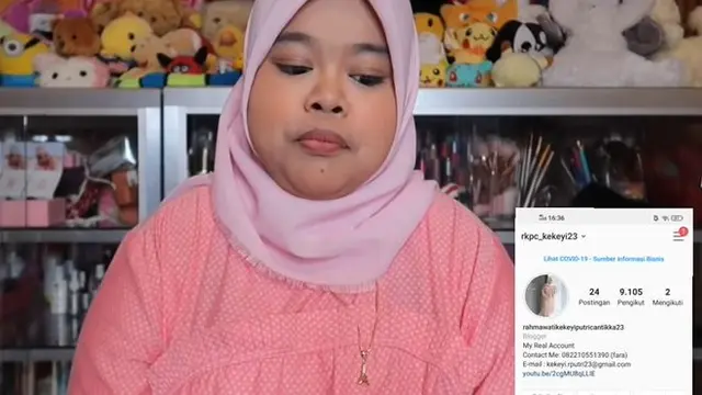 Curhat Akun Instagramnya Hilang, Ini 5 Pernyataan Haru Kekeyi