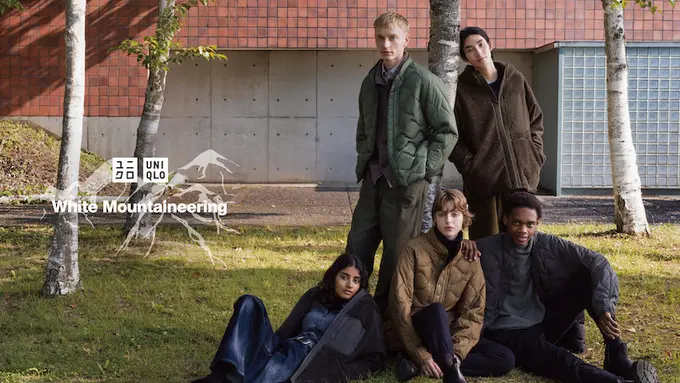 Foto koleksi UNIQLO dan White Mountaineering