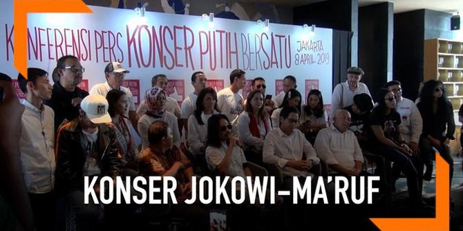VIDEO: 500 Pekerja Seni Gelar Konser Dukungan untuk Jokowi-Ma'ruf