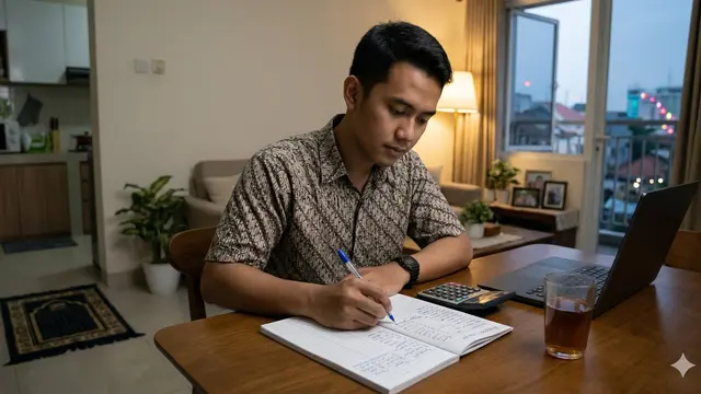 Tips Menghindari Tanggal Tua Lebaran (Foto: Gemini AI)