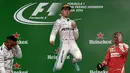 Pebalap Mercedes, Nico Rosberg, menjadi juara dalam balapan F1 GP Italia di Sirkuit Monza, Italia, Minggu (4/9/2016). (Bola.com/Twitter/F1)