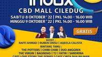 Inbox digelar di SCTV, Sabtu-Minggu, 8-9 Oktober 2022 di CBD Mall Ciledug, Tangerang pukul 14.00 WIB (Dok SCTV)
